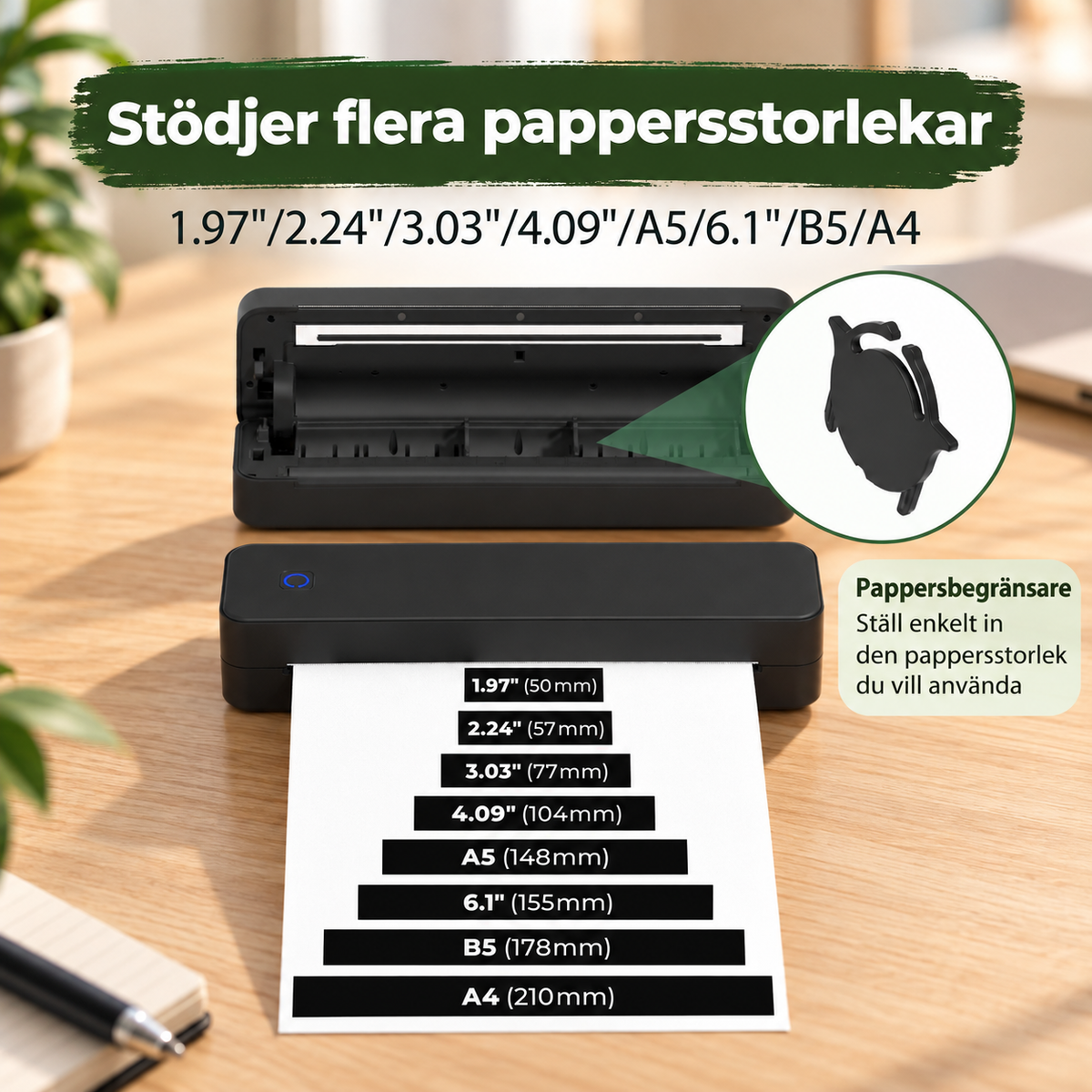 Bläckfri skrivare